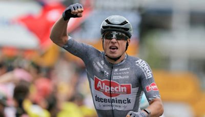 Philipsen at the double on Tour de France sprint