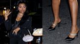 Taraji P. Henson Steps Out in Charles & Keith Pointed-Toe Mules in New York City