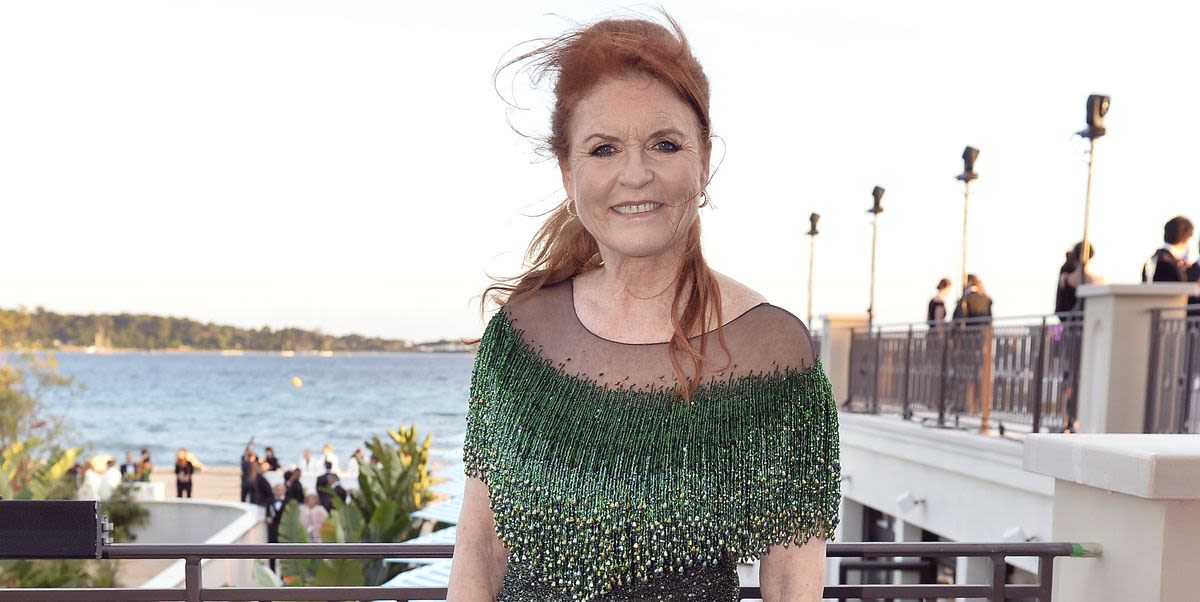 Sarah Ferguson Wore a Glitzy Tribute to Her Daughter Princess Eugenie