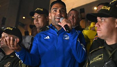 Falcao se quebró al hablar de lo que significa jugar en Colombia y para Millonarios