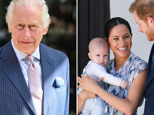 Meghan & Harry should take kids to meet Charles - it would give him huge boost