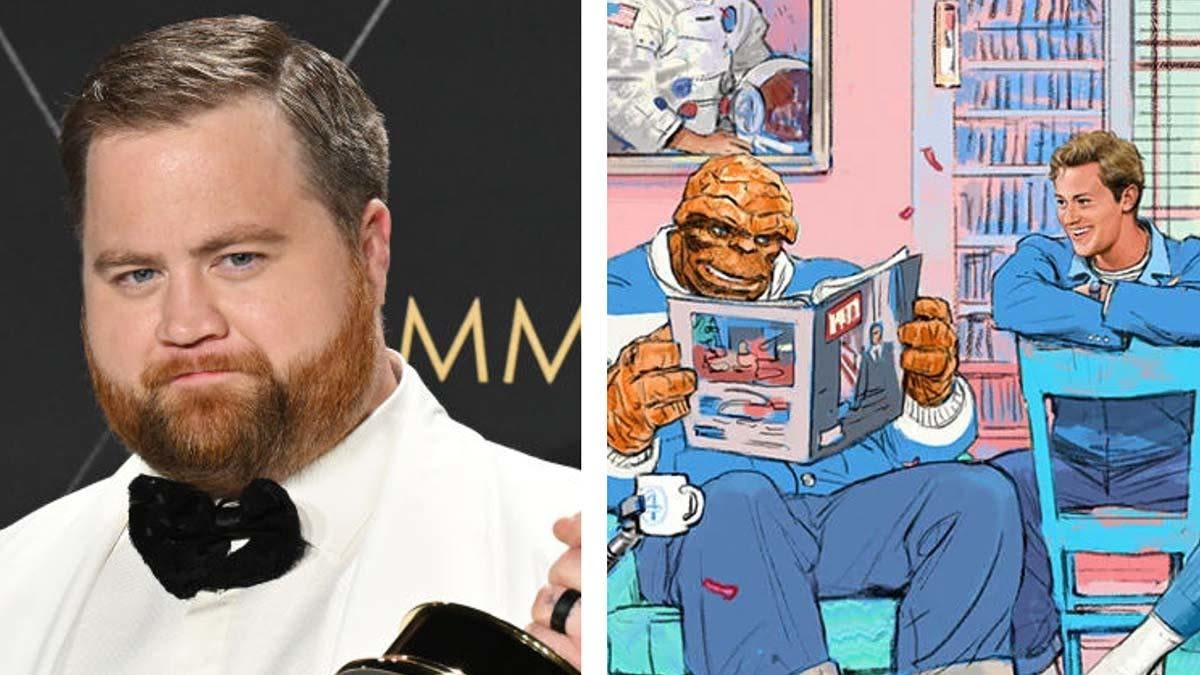 The Fantastic Four's Paul Walter Hauser Teases Marvel Comics Research