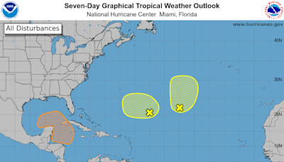 National Hurricane Center eyes brewing system in Caribbean with tropical storm potential, 2 others