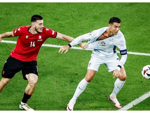 Euros 2024: Cristiano Ronaldo Sets Unwanted Record After Portugal's Loss To Georgia