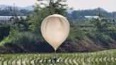 Human waste and old clothes in North Korea trash balloons