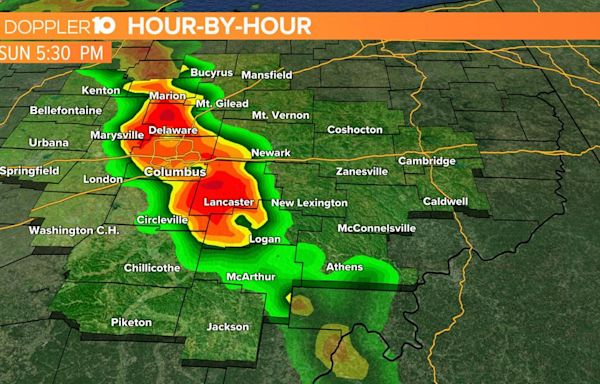Severe storms with threats of damaging winds, flooding expected to move through central Ohio