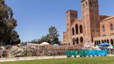 UCLA students and faculty join walkout supporting pro-Palestinian protesters