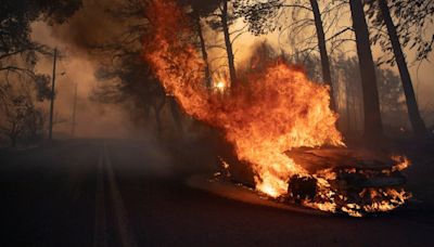 Greece wildfire: One person dies as drop in winds offers hope to firefighters battling Athens blaze