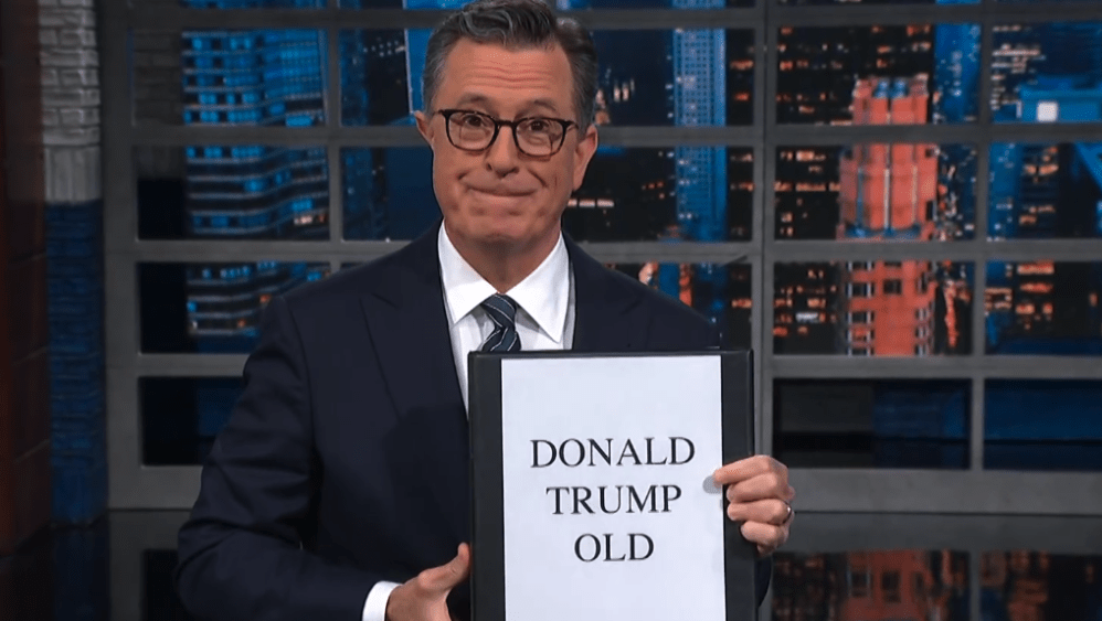 Stephen Colbert Retires His ‘Late Show’ Joe Biden Age Jokes — but Promises to Repurpose Them as ‘Donald Trump Old’ Bits