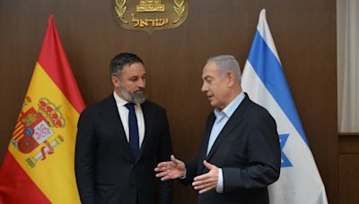Abascal se reúne con Netanyahu y le promete revertir el reconocimiento de Palestina “cuando sea presidente del Gobierno”