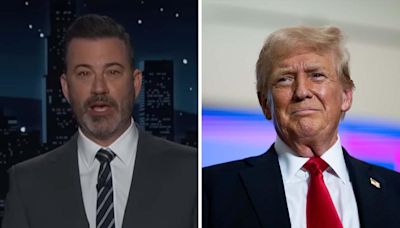 'Live's Jimmy Kimmel says Trump's behavior after the debate has been embarrassing: "He doesn't have the temperament to run a Dairy Queen, never mind the country"