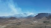 Tras incendio, abandonan la sierra de SM