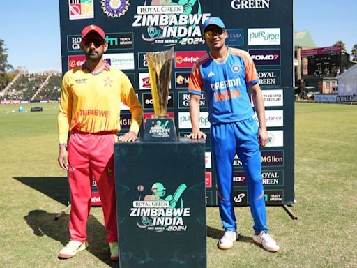 Live Cricket Score - India vs Zimbabwe Updates, 1st T20I Match Today: Parag, Rinku Out as IND lose 4