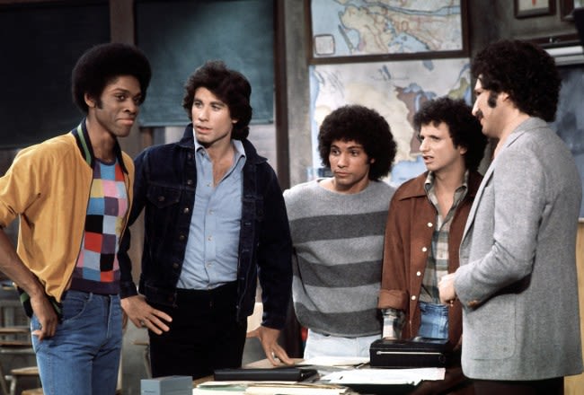 John Travolta’s Surprise Welcome Back, Kotter Reunion With Lawrence Hilton-Jacobs — WATCH