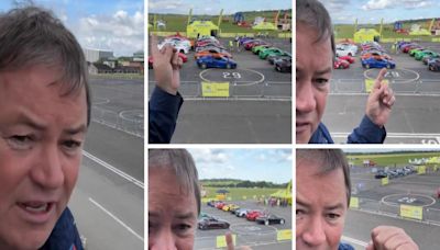 TV personality and presenter hosts huge car event at Wycombe Air Park