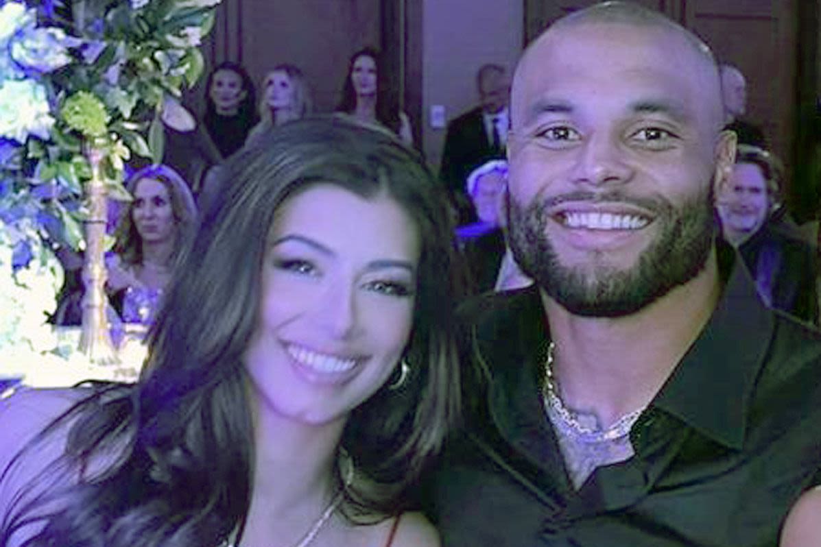 Dak Prescott and His Girlfriend Sarah Jane Ramos Make Rare Appearance at Charity Gala