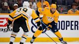 Filiip Forsberg gives Nashville Predators OT victory over Flyers in front of Bryce Harper