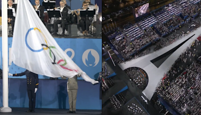 More Olympic chaos as flag raised upside down at opening ceremony