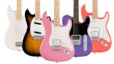 Fender launches the $199 Squier Sonic series – hear the successors to the Bullet range in action