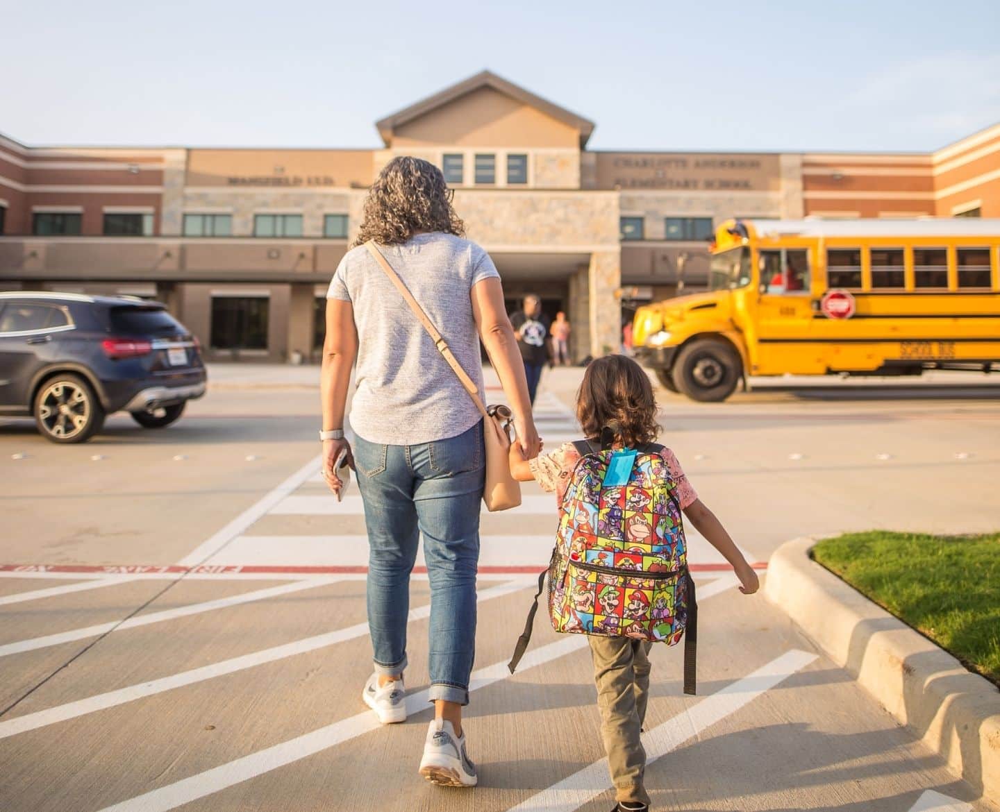 I’m the mom who cried after dropping my kid off for their first day of kindergarten