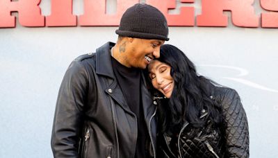 Cher and Boyfriend AE Edwards Get Cozy at Bikeriders Premiere