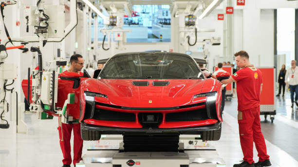 Ferrari Unveils New EV Factory in Italy