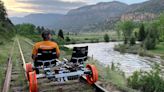 'The quirky lovechild of a bicycle and train:' The railbike revolution is underway in Colorado