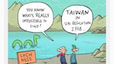 中國扭曲聯大2758號決議 比利時漫畫家創作反諷