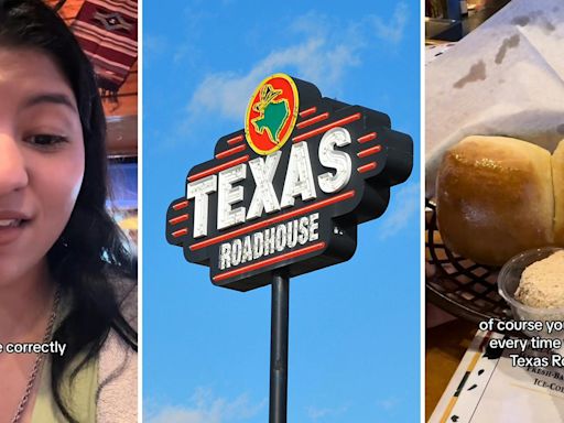 'It's a total steal': Customer declares Texas Roadhouse a 'cheap eat' after spending $12.99 for an entree with 2 sides