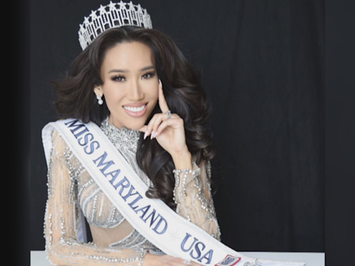 Newly-crowned Miss Maryland USA is first Asian American and transgender woman to win pageant