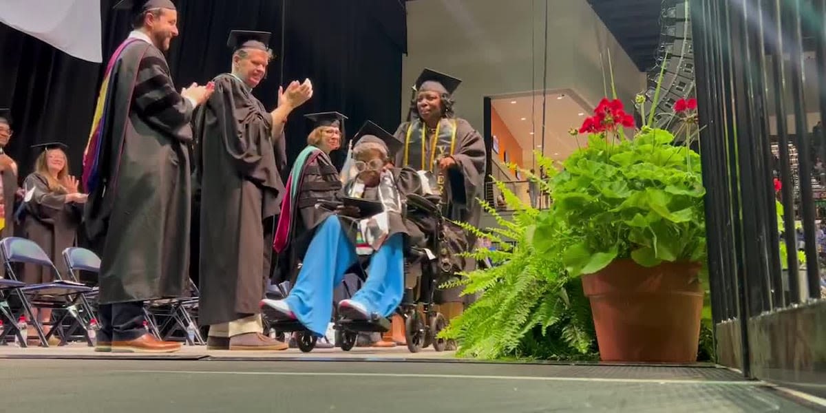 ‘I feel very wild’: 102-year-old woman fulfills dream of earning a college degree