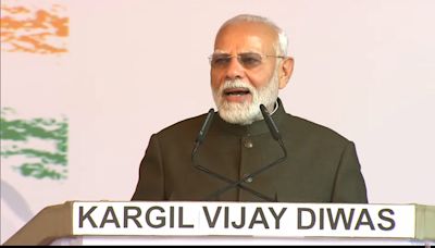 PM Modi defends Agnipath scheme, hits out at Pakistan in Kargil Vijay Diwas speech