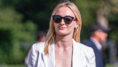 Sophie Turner Wore the Most Head-Scratching Balloon Shoes for a Polo Date