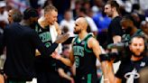 Derrick White led the Celtics, but Game 4 win is overshadowed by injury to Kristaps Porzingis - The Boston Globe