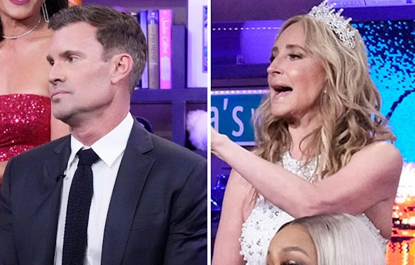 Jeff Lewis claims "drunk" Sonja Morgan "came for" him at the 'WWHL' 15th anniversary special: "She was just in my face"