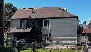 Several people displaced after house fire in McKees Rocks