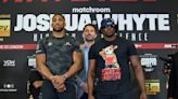 Anthony Joshua-Dillian Whyte fight canceled after Whyte fails drug test