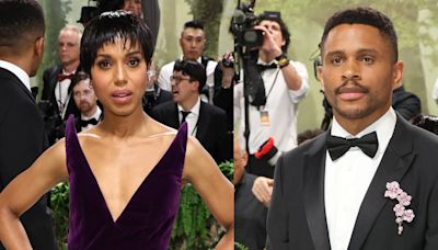 Kerry Washington Goes Pretty in Purple for Met Gala 2024 with Husband Nnamdi Asomugha