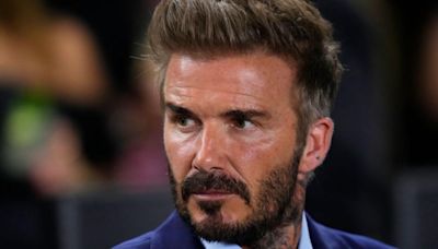 David Beckham sends message to struggling Manchester United squad