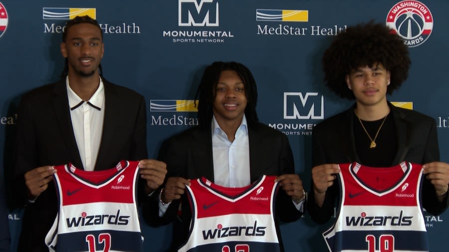 Wizards introduce 1st round draft picks