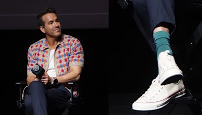 Ryan Reynolds Gets Sporty in Converse To Kick Off ‘Deadpool & Wolverine’ Promotional Tour in Shanghai