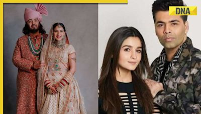 'Humari aukaat hi nahi hai': Karan Johar, Alia Bhatt on Anant Ambani's wedding gift