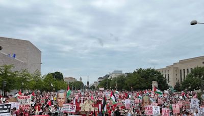 Protests continue in DC, causing additional road closures day of Benjamin Netanyahu’s address to Congress