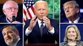 Trump and Other Leaders React to Biden Dropping Out