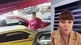 “Cara de raja y poco hombre”: “Rancherita” muestra video de ex pareja destruyendo su auto