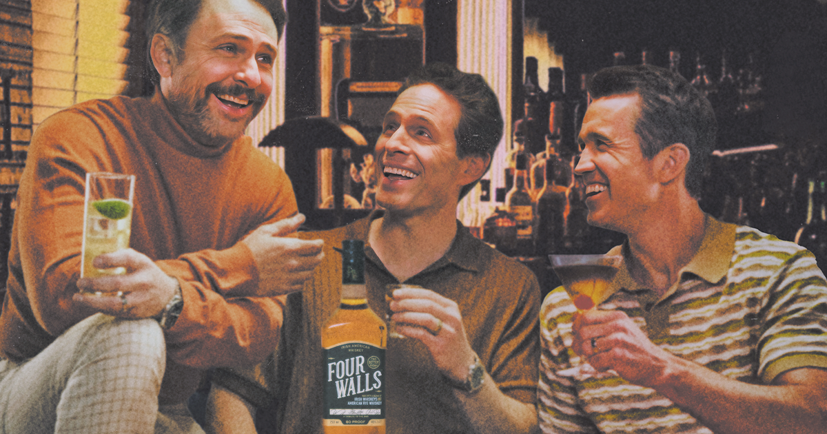 Glenn Howerton wants Four Walls whiskey to arm bartenders with a go-to Irish-American blend