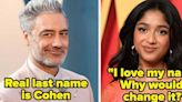 8 Famous People Who Changed Their Names For Hollywood, And 8 Who Absolutely Refused To