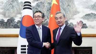 王毅會見南韓外長 冀中韓排除干擾推動兩國關係健康穩定發展