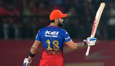 Kohli propels Bengaluru to 60-run win over Punjab in push for IPL playoffs