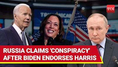 'Big Plot To Hide...': Russia Alleges Conspiracy Behind Biden's Exit From U.S. Presidential Race